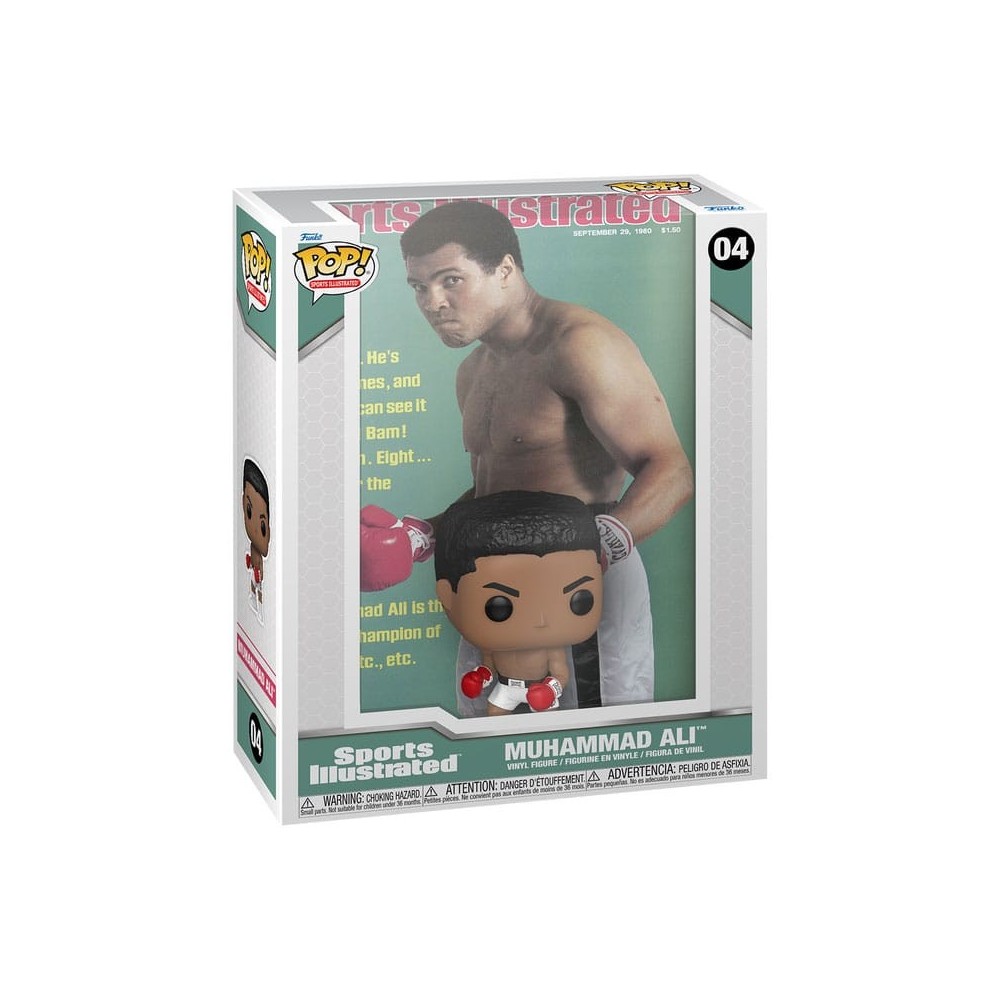 FUNKO POP SPORTS ILLUSTRATED COVERS MUHAMMAD ALI BOBBLE HEAD FIGURE FUNKO