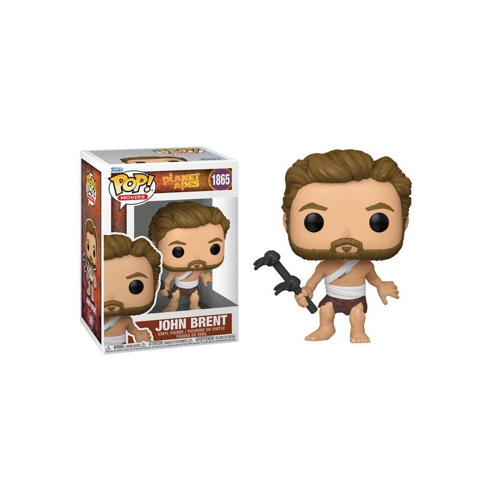 FUNKO POP! IL PIANETA DELLE SCIMMIE JOHN BRENT BOBBLE HEAD FIGURE FUNKO