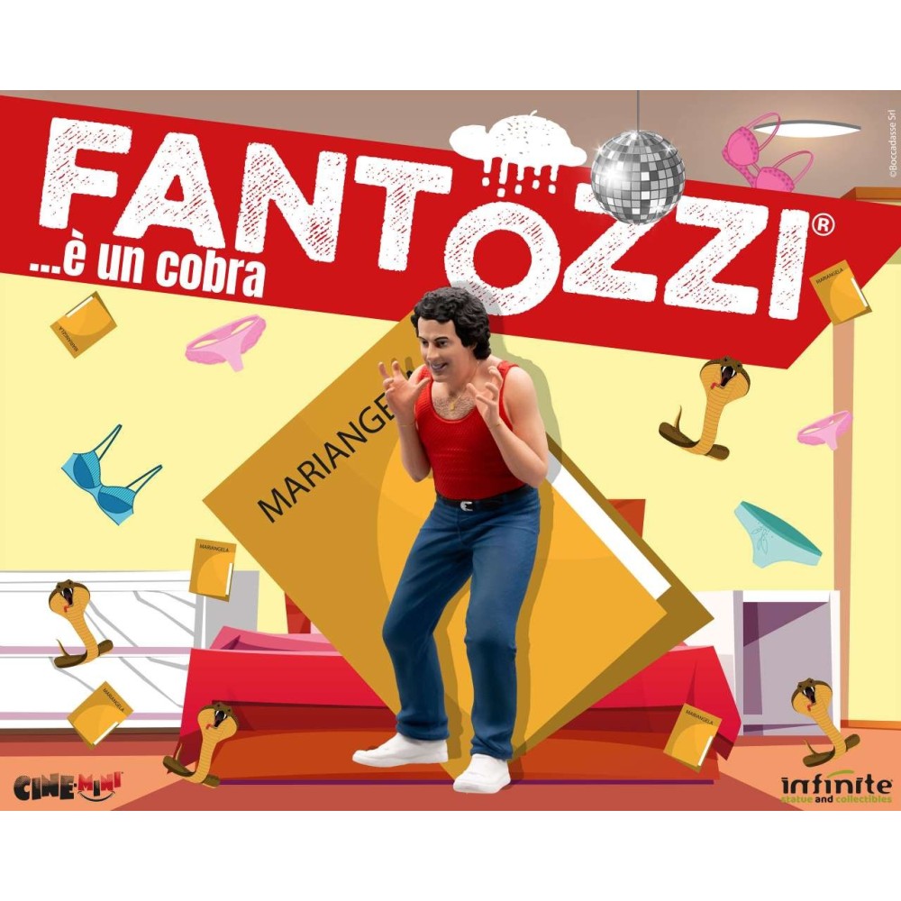 FANTOZZI LORIS BATACCHI E' UN COBRA PVC MINI FIGURE INFINITE STATUE