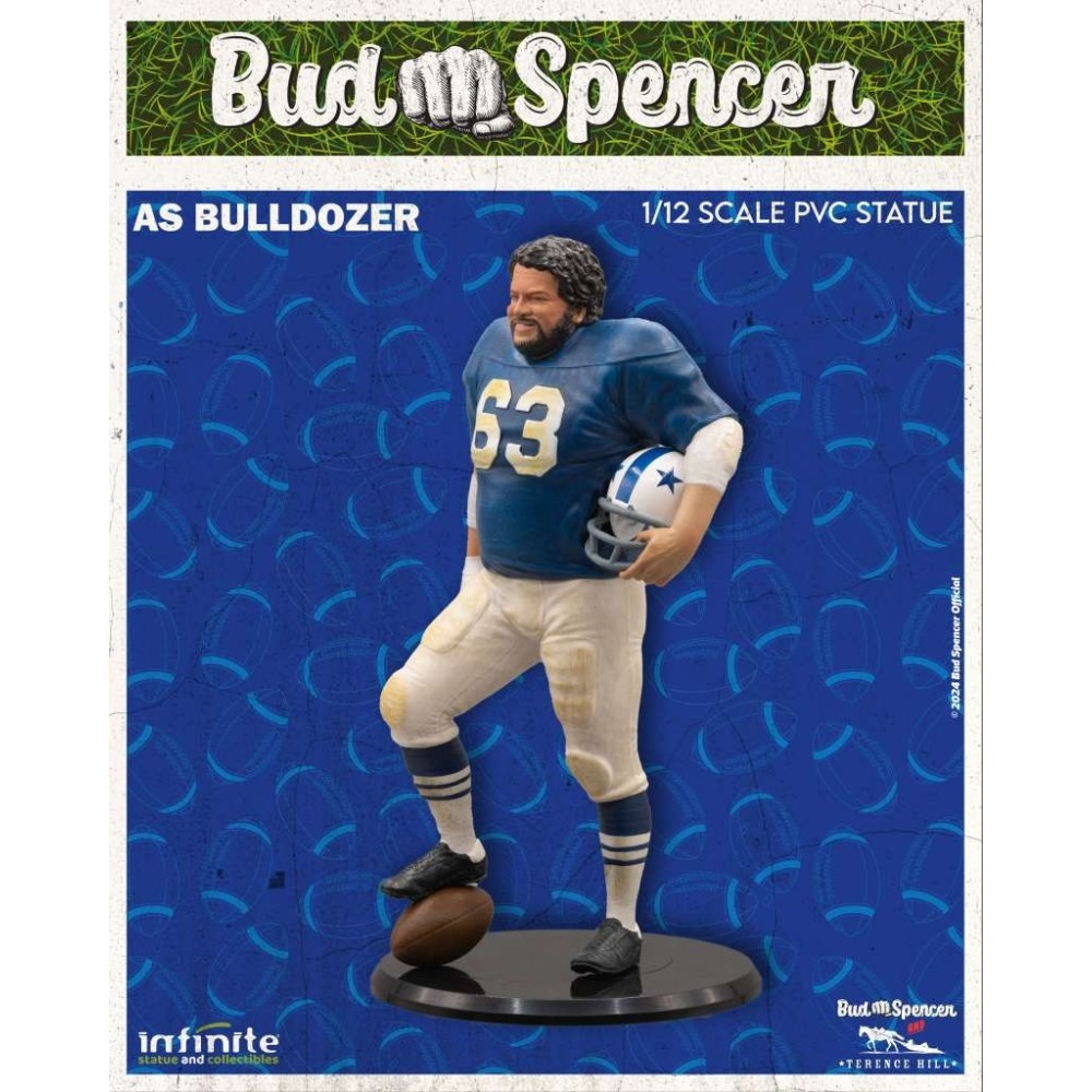 INFINITE STATUE BUD SPENCER AS BULLDOZER 1/12 SCALE PVC STATUE