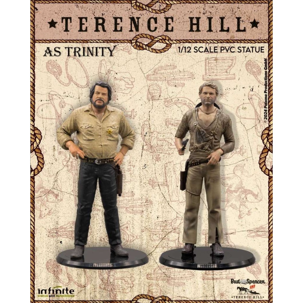 TERENCE HILL AS TRINITA' 1/12 SCALE STATUA PVC FIGURE INFINITE STATUE