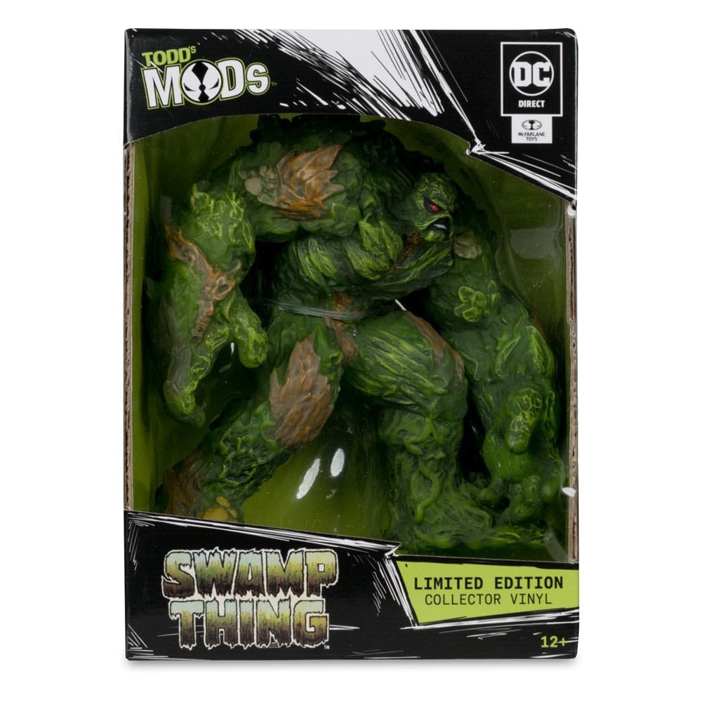TODD'S MODS DC DIRECT COLLECTOR SWAMP THING VINYL STATUA FIGURE MC FARLANE