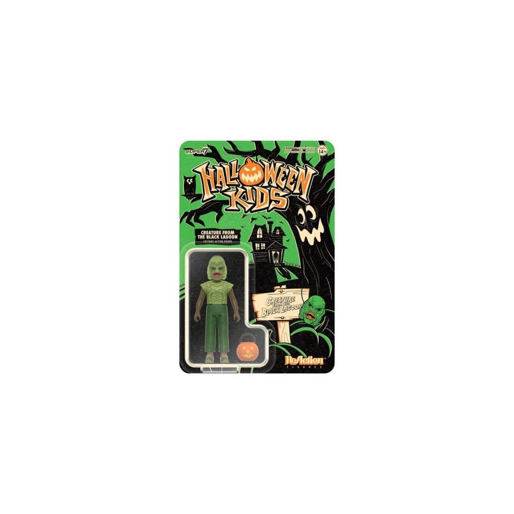 SUPER7 HALLOWEEN KIDS CREATURE FROM THE BLACK LAGOON REACTION ACTION FIGURE