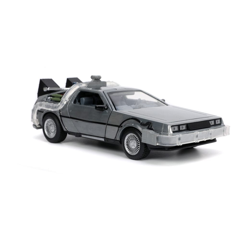 BACK TO THE FUTURE DELOREAN DIE CAST 1/24 MODEL JADA TOYS