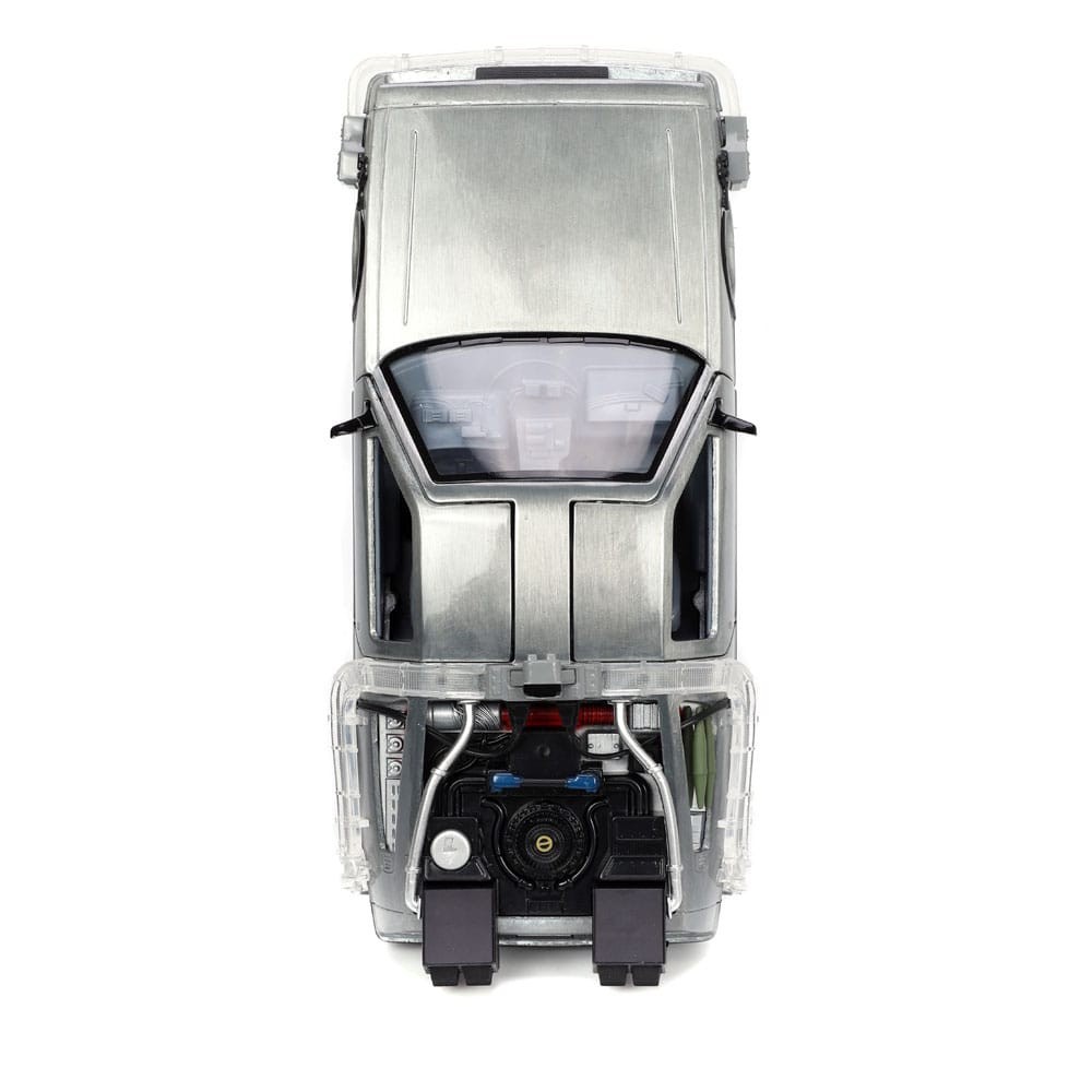 BACK TO THE FUTURE DELOREAN DIE CAST 1/24 MODEL JADA TOYS