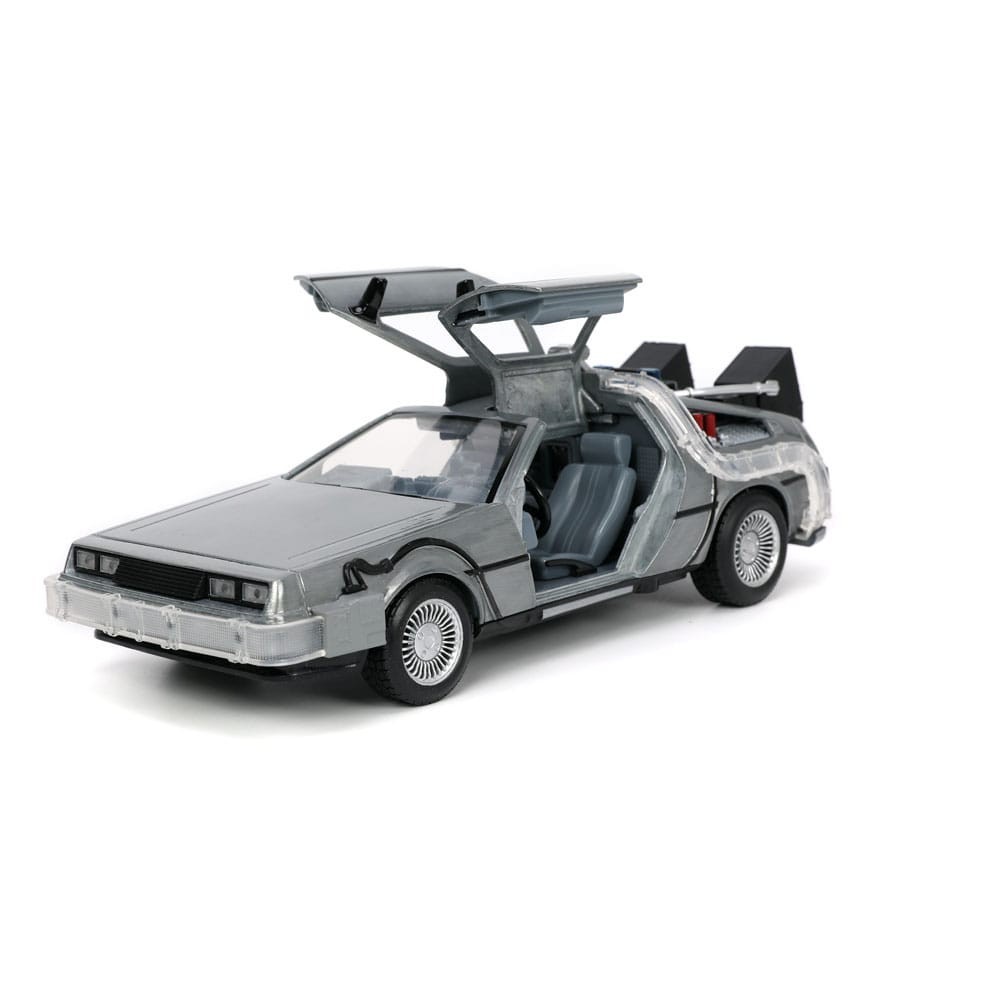 BACK TO THE FUTURE DELOREAN DIE CAST 1/24 MODEL JADA TOYS