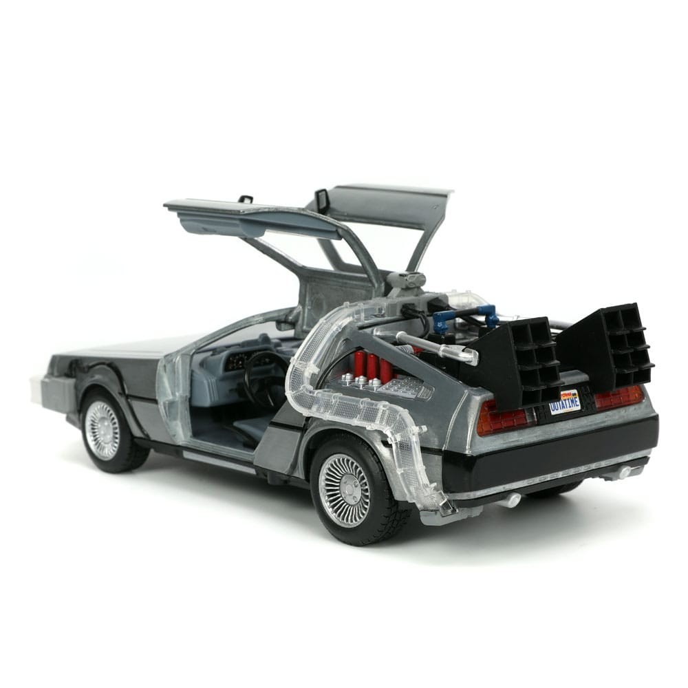 BACK TO THE FUTURE DELOREAN DIE CAST 1/24 MODEL JADA TOYS