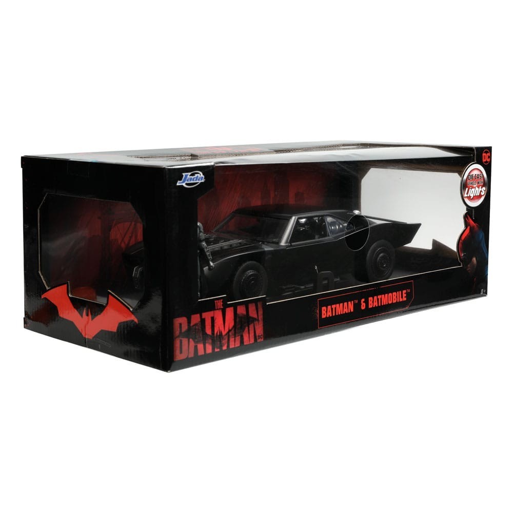 THE BATMAN BATMOBILE DIE CAST 1/18 MODEL JADA TOYS
