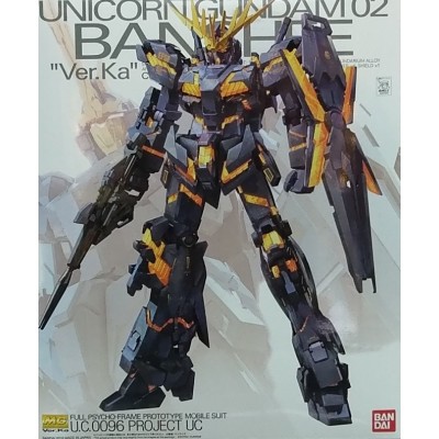 BANDAI MASTER GRADE MG GUNDAM UNICORN 02 RX-0 BANSHEE VER. KA 1/100 MODEL KIT