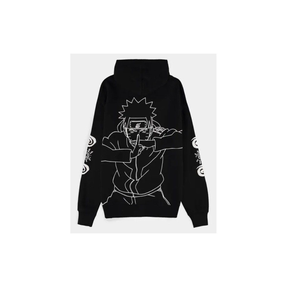 DIFUZED ZIP HOODIE NARUTO SHIPPUDEN NARUTO L SIZE