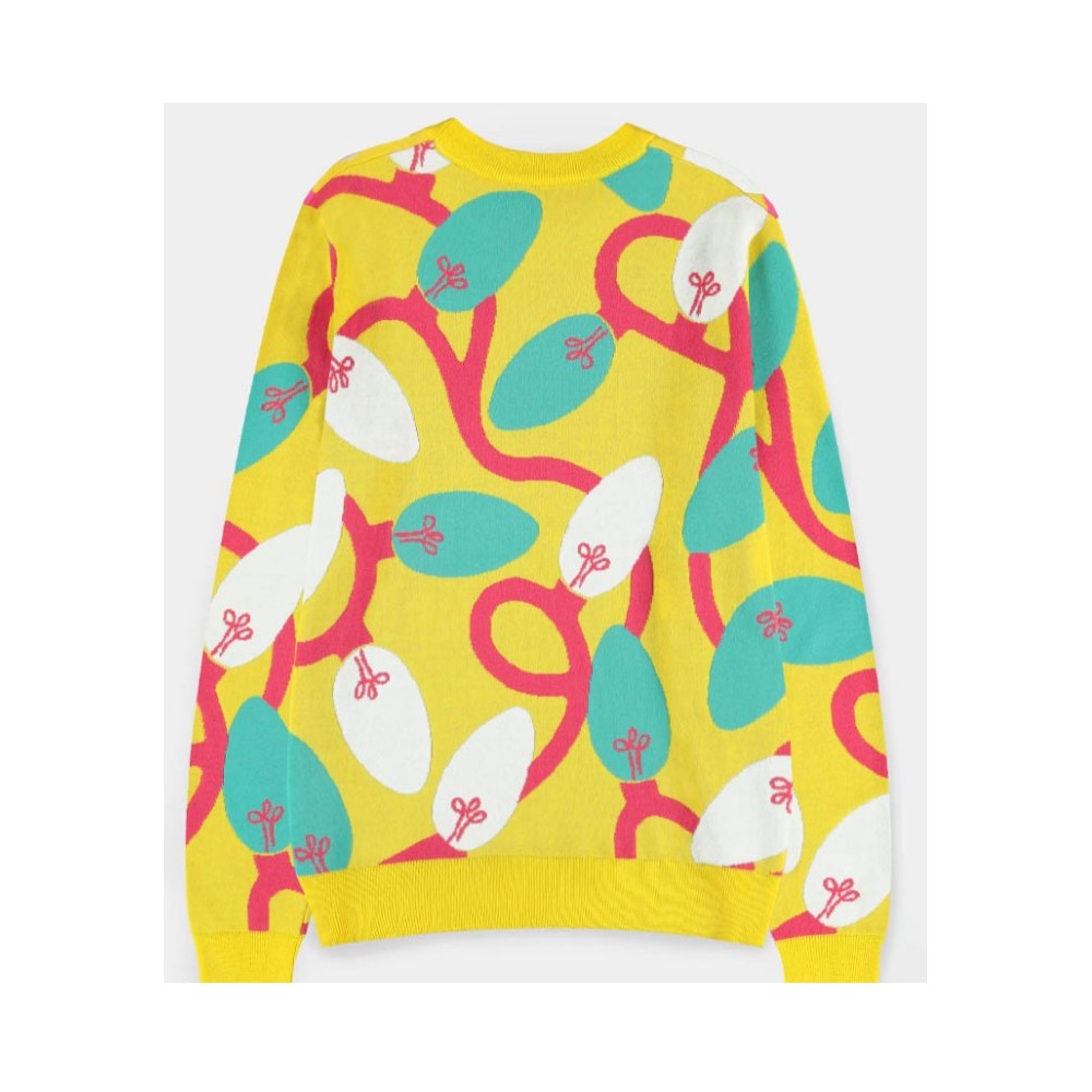 DIFUZED SWEATSHIRT DISNEY STITCH LIGHTS HOLIDAYS L SIZE