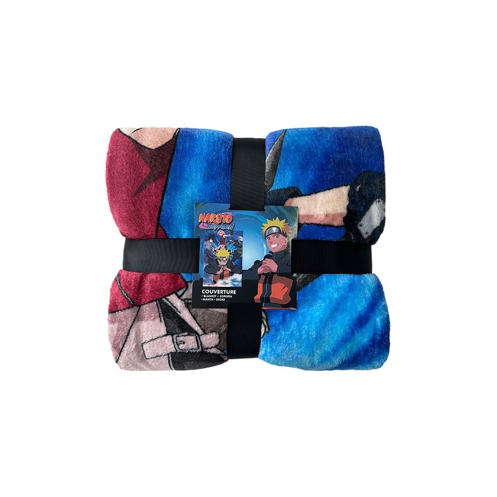 NARUTO SHIPPUDEN TEAM 7 COPERTA IN PILE 130X180CM LYO