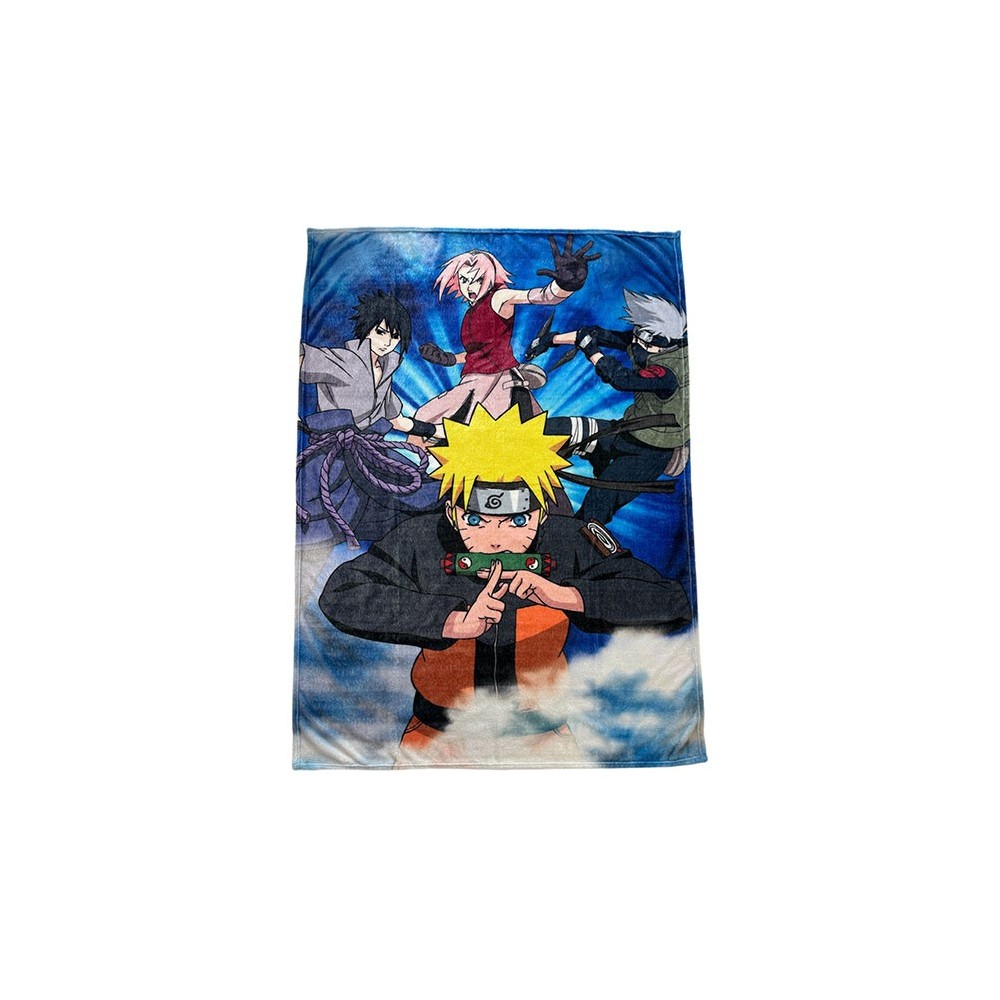 NARUTO SHIPPUDEN TEAM 7 COPERTA IN PILE 130X180CM LYO