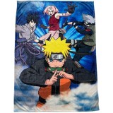 NARUTO SHIPPUDEN TEAM 7 COPERTA IN PILE 130X180CM LYO
