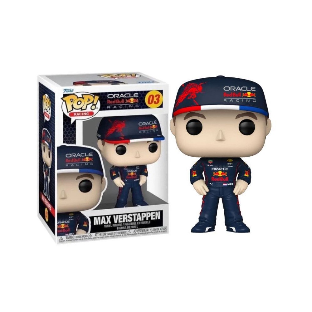 FUNKO FUNKO POP! FORMULA 1 MAX VERSTAPPEN BOBBLE HEAD FIGURE