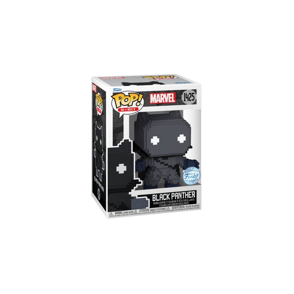 FUNKO POP! 8-bit MARVEL BLACK PANTHER BOBBLE HEAD KNOCKER FIGURE FUNKO