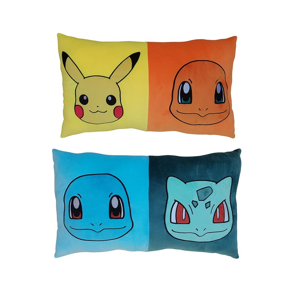LYO POKEMON STARTERS FACES PILLOW 65CM CUSHION