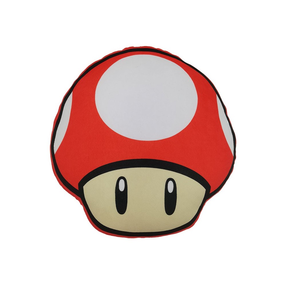 SUPER MARIO FUNGO 3D PILLOW CUSCINO 40CM LYO