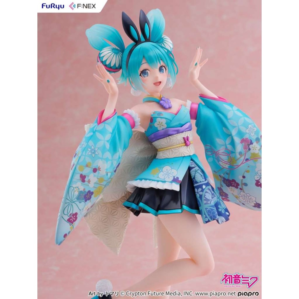 FURYU HATSUNE MIKU F:NEX WA-BUNNY 1/7 FIGURE STATUE