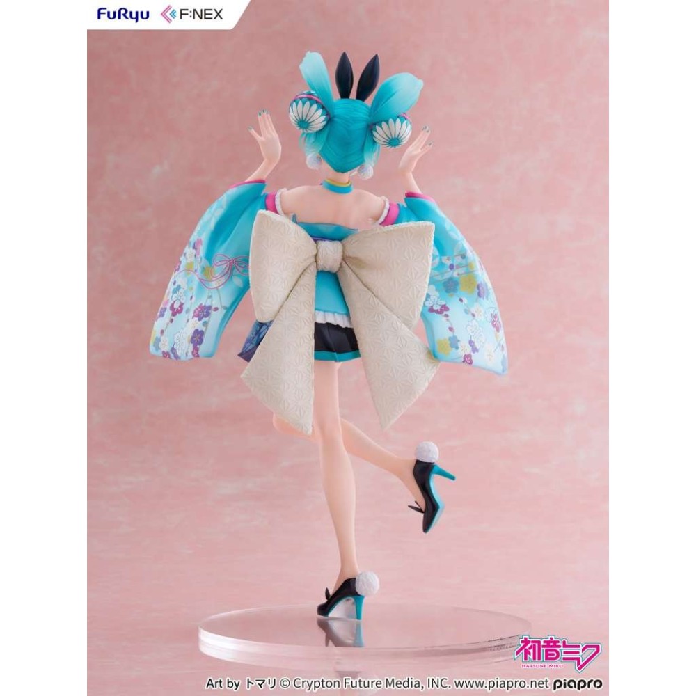 HATSUNE MIKU F:NEX WA-BUNNY FIGURE STATUA FURYU