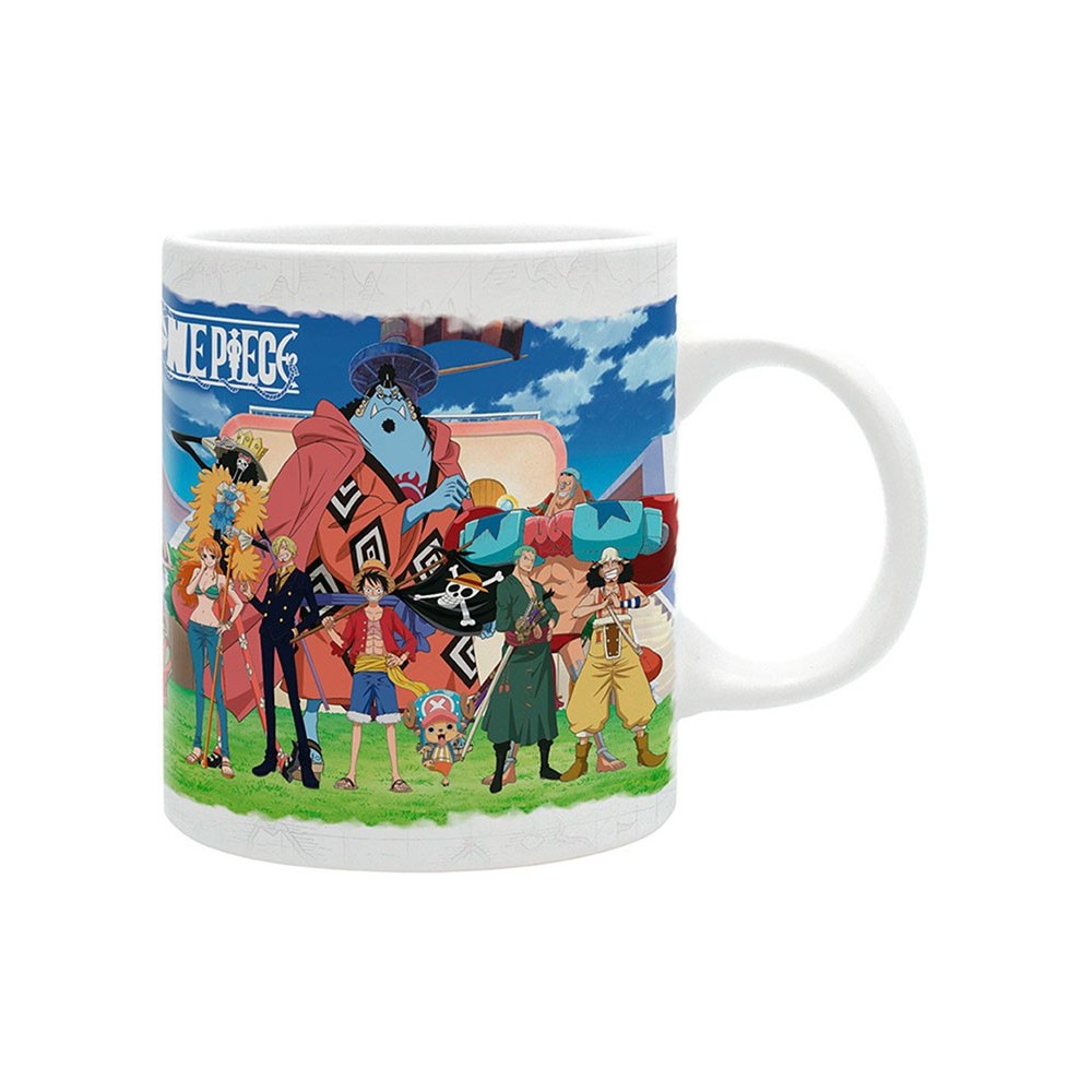 ONE PIECE THOUSAND SUNNY CREW TAZZA ABYSTYLE
