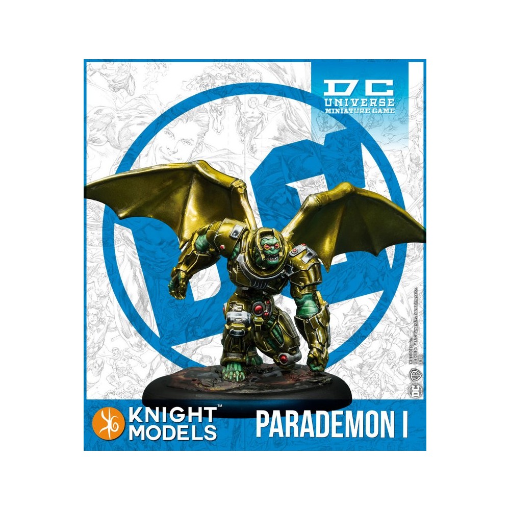 KNIGHT MODELS DC UNIVERSE MINIATURE GAME - STEPPENWOLF AND PARADEMONS MINI RESIN STATUE FIGURE