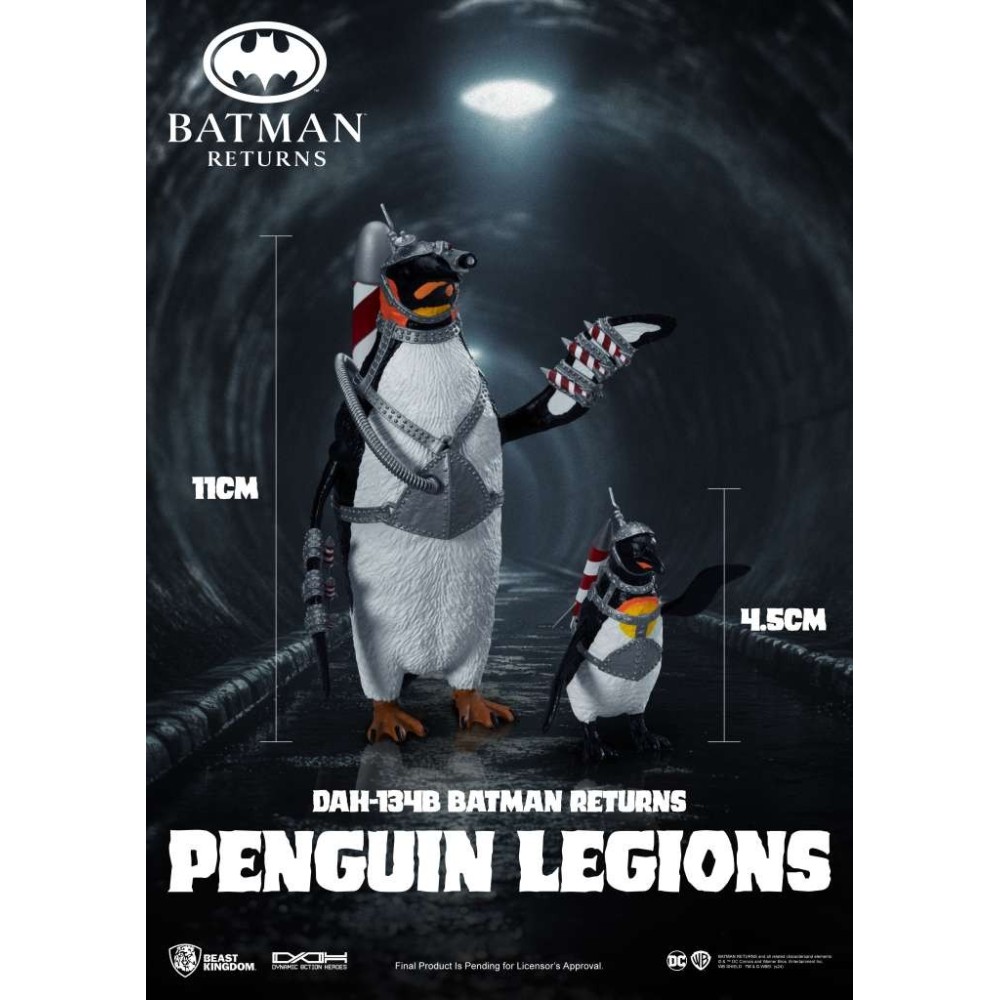BEAST KINGDOM BATMAN RETURNS PENGUIN LEGIONS DAH-134B ACTION FIGURE