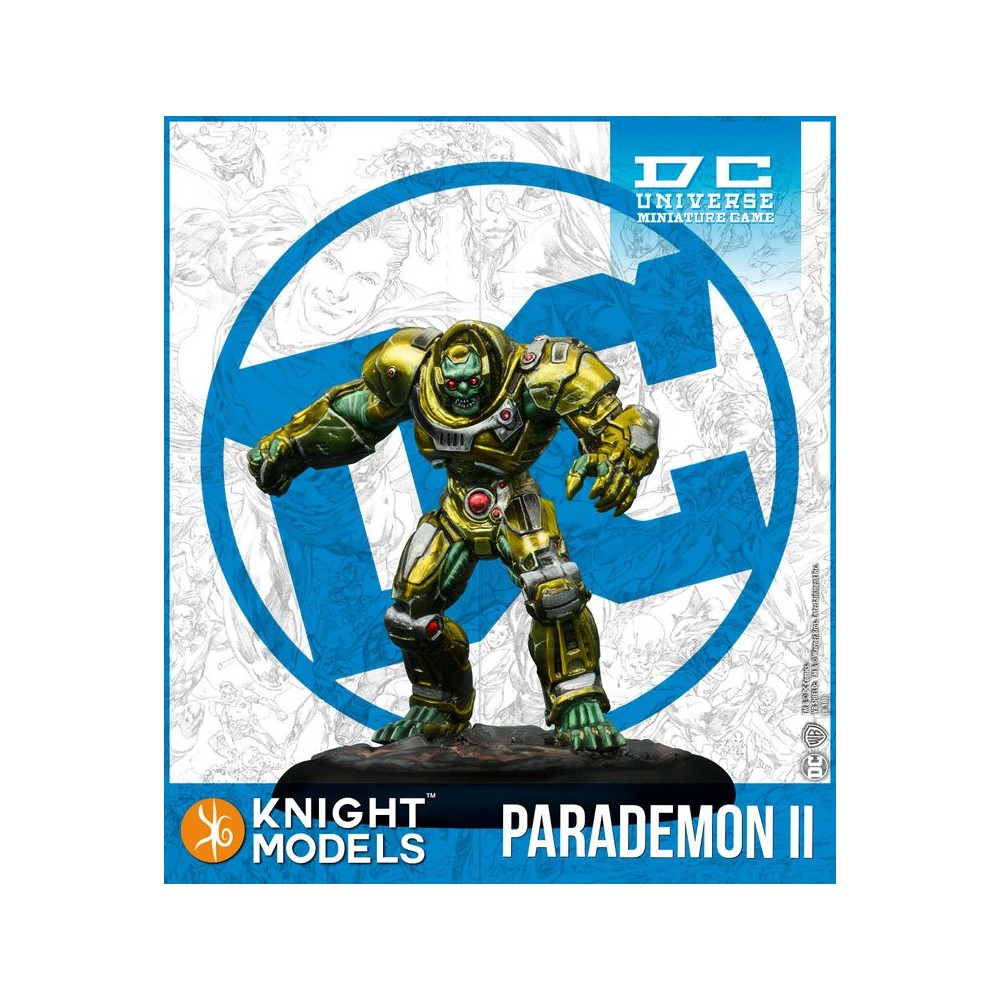 KNIGHT MODELS DC UNIVERSE MINIATURE GAME - STEPPENWOLF AND PARADEMONS MINI RESIN STATUE FIGURE