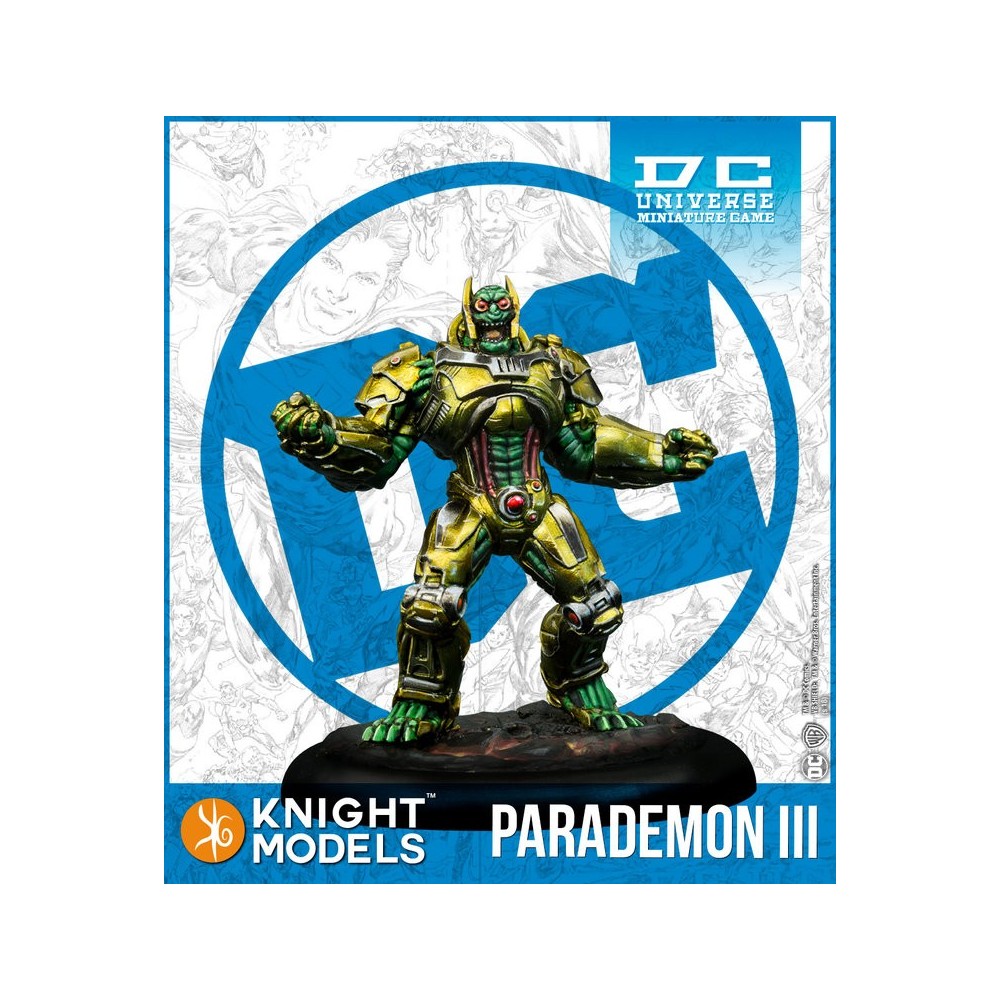 KNIGHT MODELS DC UNIVERSE MINIATURE GAME - STEPPENWOLF AND PARADEMONS MINI RESIN STATUE FIGURE