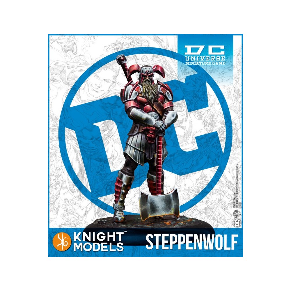 KNIGHT MODELS DC UNIVERSE MINIATURE GAME - STEPPENWOLF AND PARADEMONS MINI RESIN STATUE FIGURE