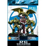 KNIGHT MODELS DC UNIVERSE MINIATURE GAME - STEPPENWOLF AND PARADEMONS MINI RESIN STATUE FIGURE