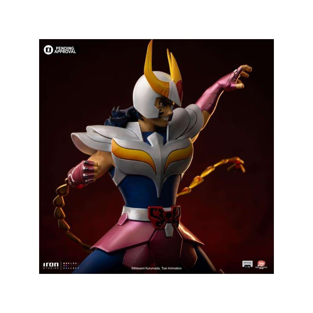 SAINT SEIYA PHOENIX IKKI ART SCALE 1/10 STATUA FIGURE IRON STUDIOS