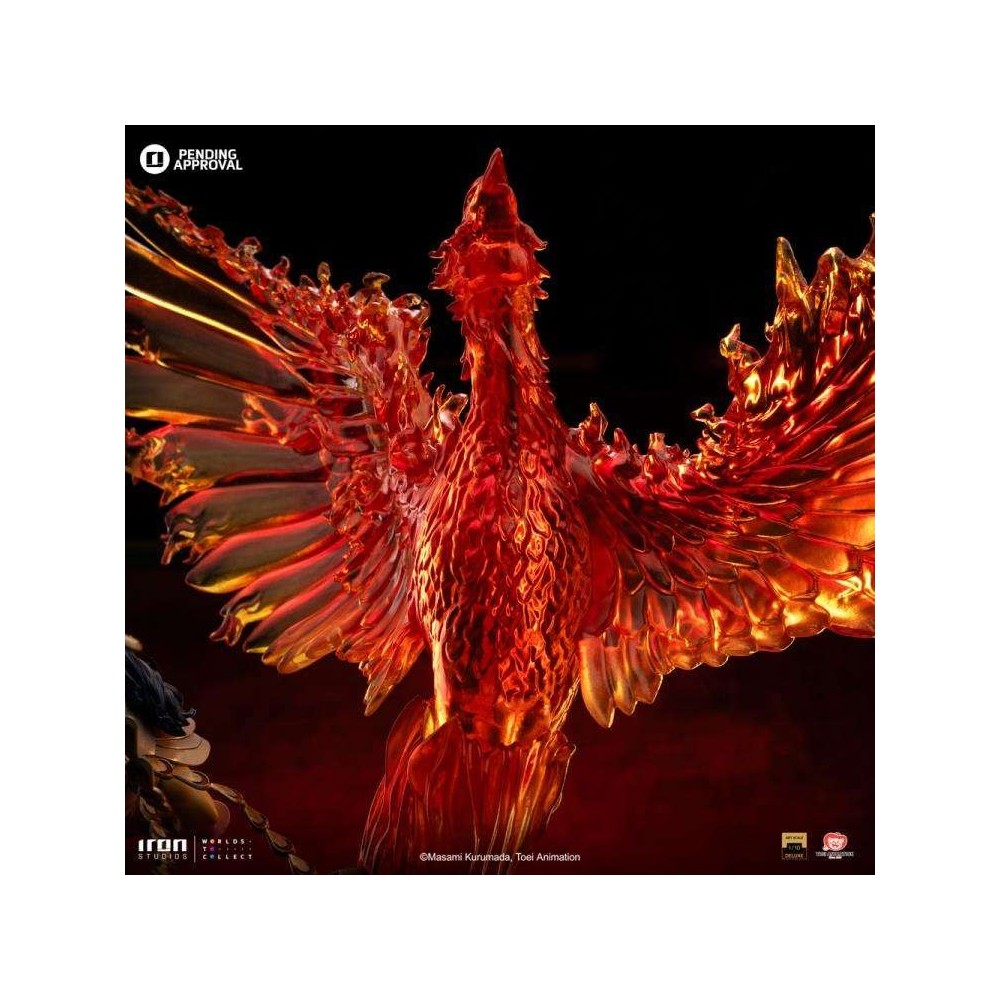IRON STUDIOS SAINT SEIYA PHOENIX IKKI ART SCALE DELUXE STATUE FIGURE