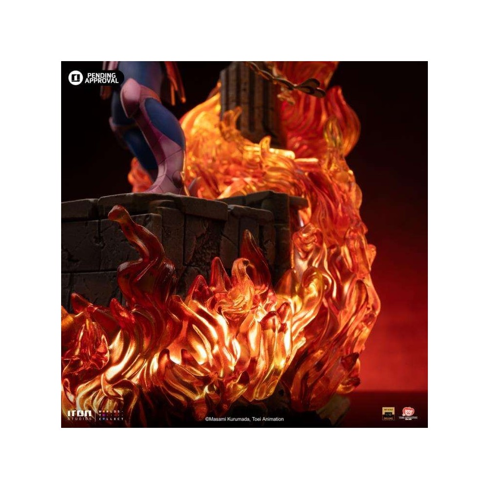 SAINT SEIYA PHOENIX IKKI DELUXE ART SCALE 1/10 STATUA FIGURE IRON STUDIOS