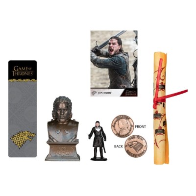 MC FARLANE GAME OF THRONES JON SNOW COLLECTOR BOX