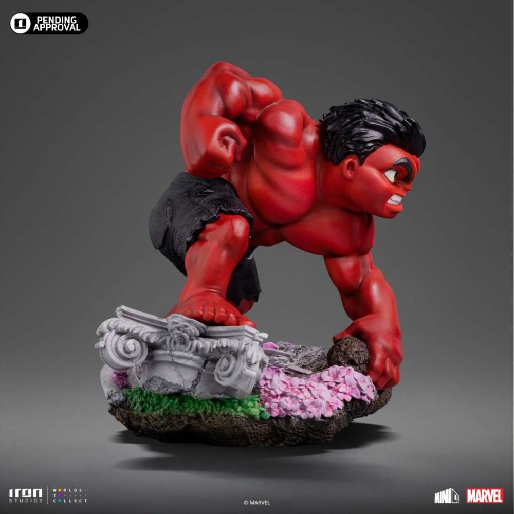 CAPTAIN AMERICA BRAVE NEW WORLD RED HULK MINICO FIGURE STATUA IRON STUDIOS