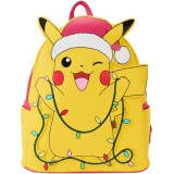 LOUNGEFLY POKEMON HOLIDAY PIKACHU LOUNGEFLY MINI BACKPACK GLOW IN THE DARK