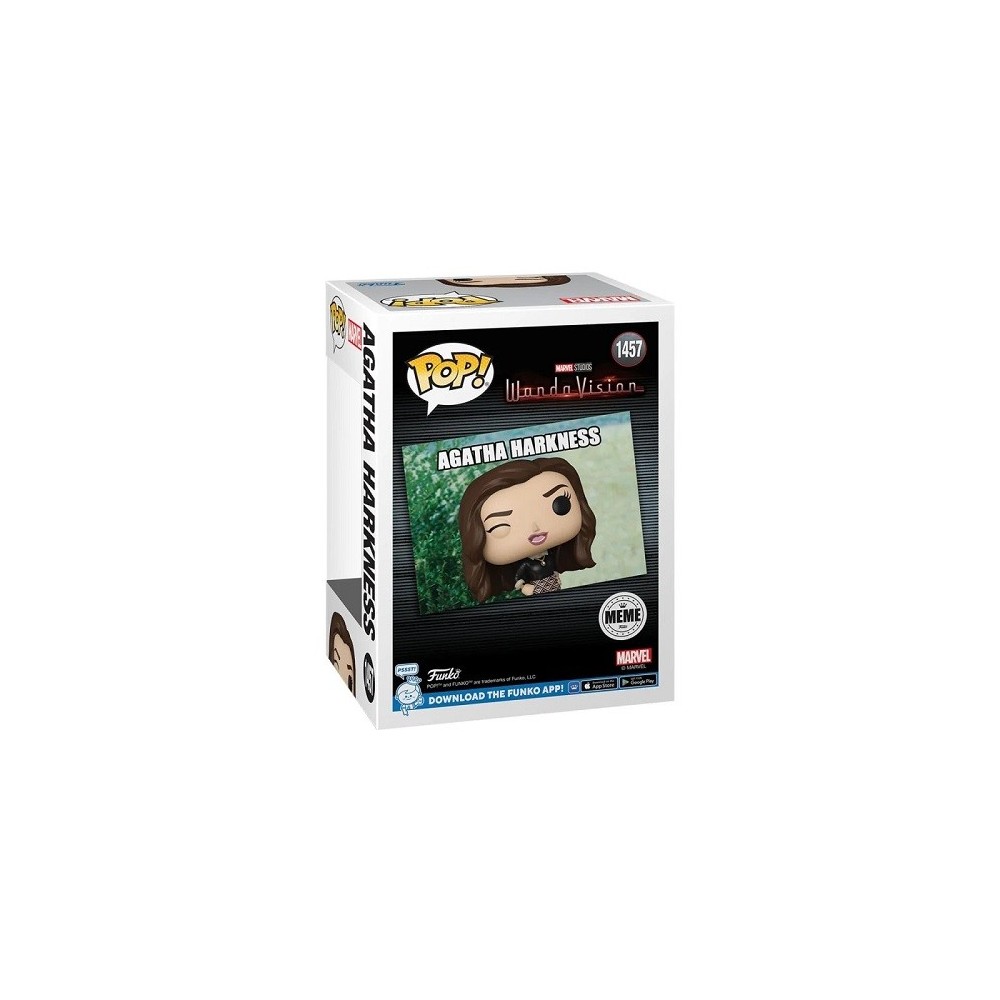 FUNKO POP! MARVEL WANDAVISION AGATHA HARKNESS MEME BOBBLE HEAD FIGURE FUNKO