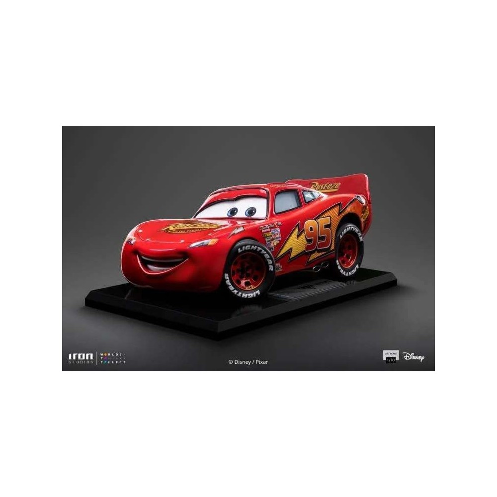 CARS LIGHTNING MCQUEEN BDS ART SCALE 1/10 STATUA FIGURE IRON STUDIOS