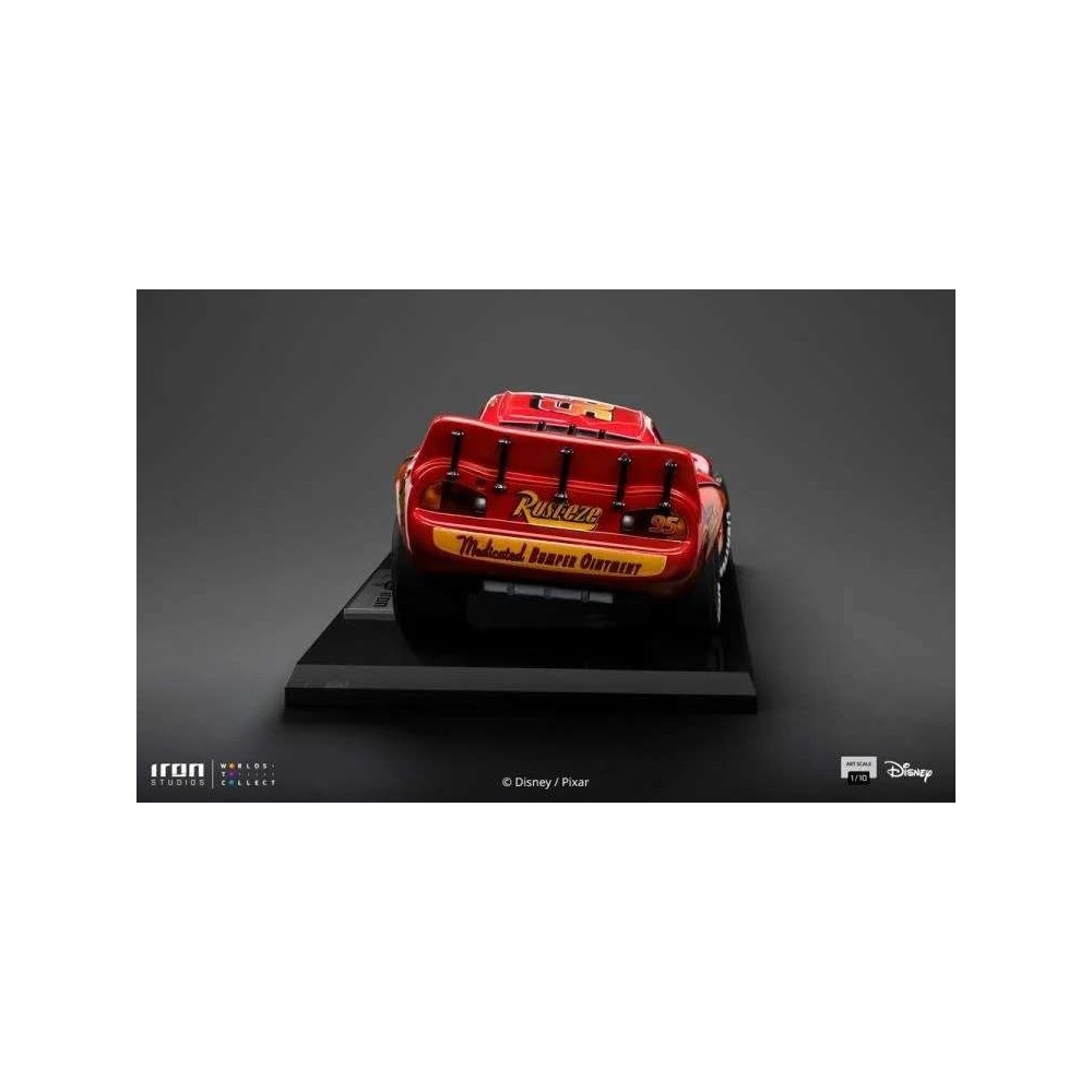 IRON STUDIOS CARS LIGHTNING MCQUEEN BDS ART SCALE 1/10 STATUE