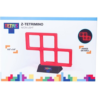 FIZZ CREATIONS TETRIS Z-TETRIMINO NEON LIGHT