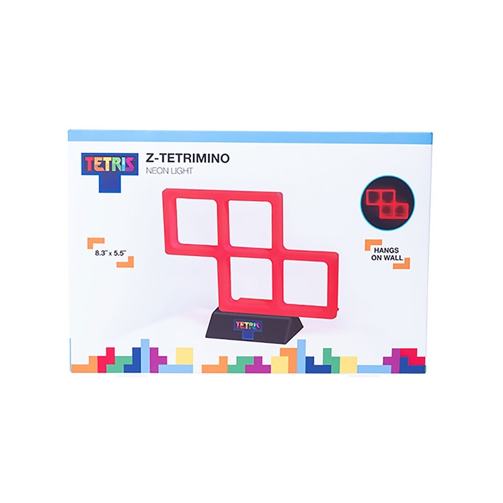 TETRIS Z-TETRIMINO NEON LIGHT LAMPADA FIZZ CREATIONS