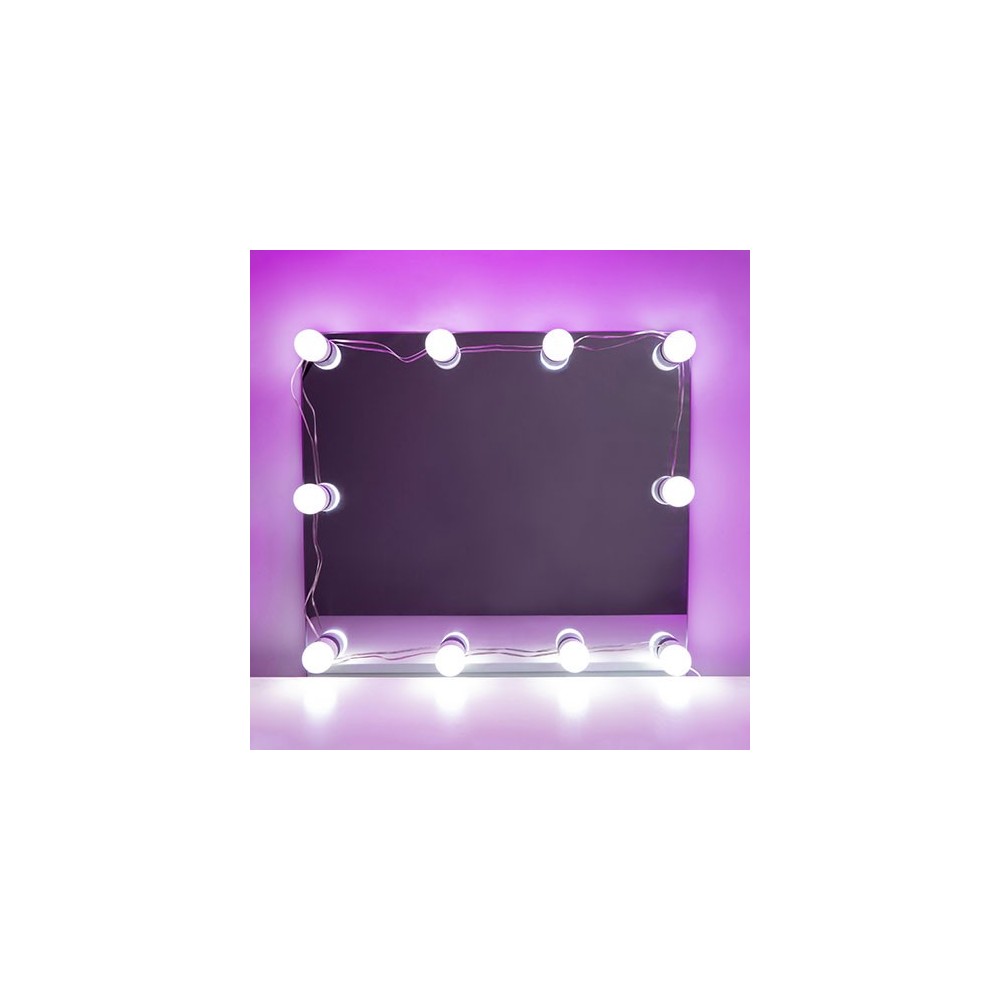 HOLLYWOOD VANITY LIGHTS LUCI A CORDA FIZZ CREATIONS