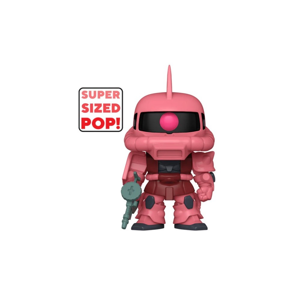 FUNKO POP! MOBILE SUIT GUNDAM MS-06S CHAR'S ZAKU II SUPER SIZED BOBBLE HEAD FIGURE FUNKO