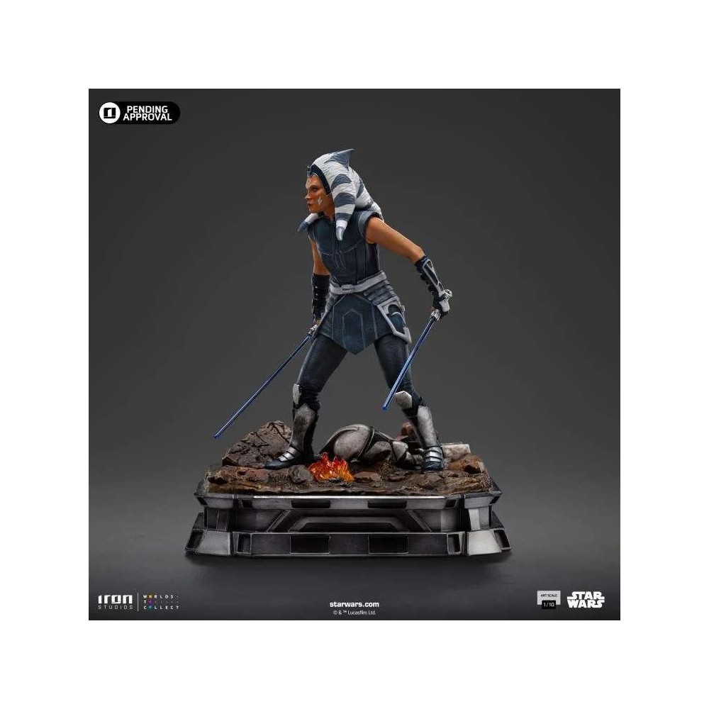 STAR WARS AHSOKA CHILD VERSION ART SCALE 1/10 STATUA FIGURE IRON STUDIOS