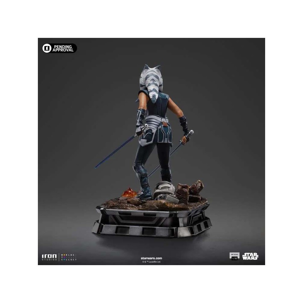 STAR WARS AHSOKA CHILD VERSION ART SCALE 1/10 STATUA FIGURE IRON STUDIOS