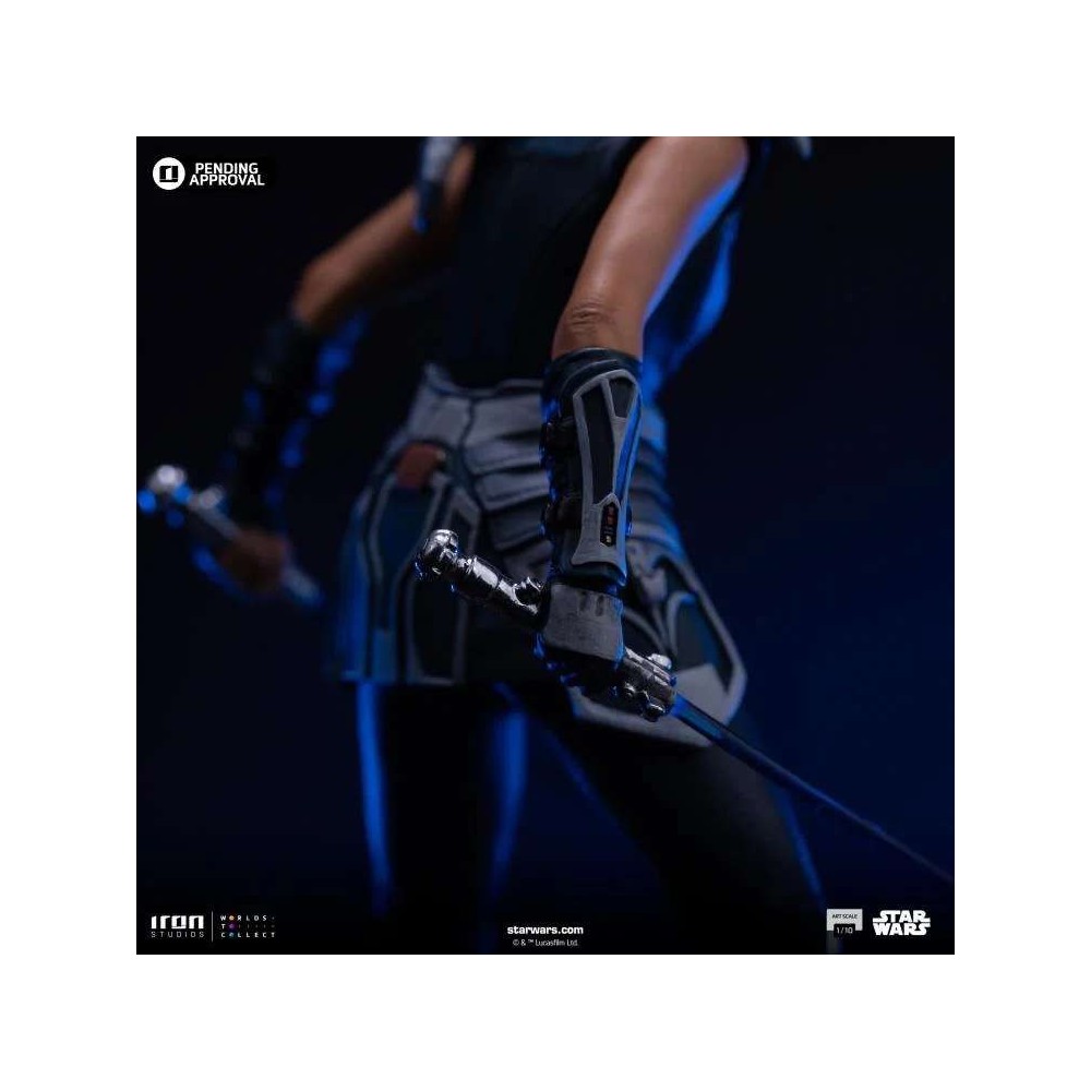 STAR WARS AHSOKA CHILD VERSION ART SCALE 1/10 STATUA FIGURE IRON STUDIOS