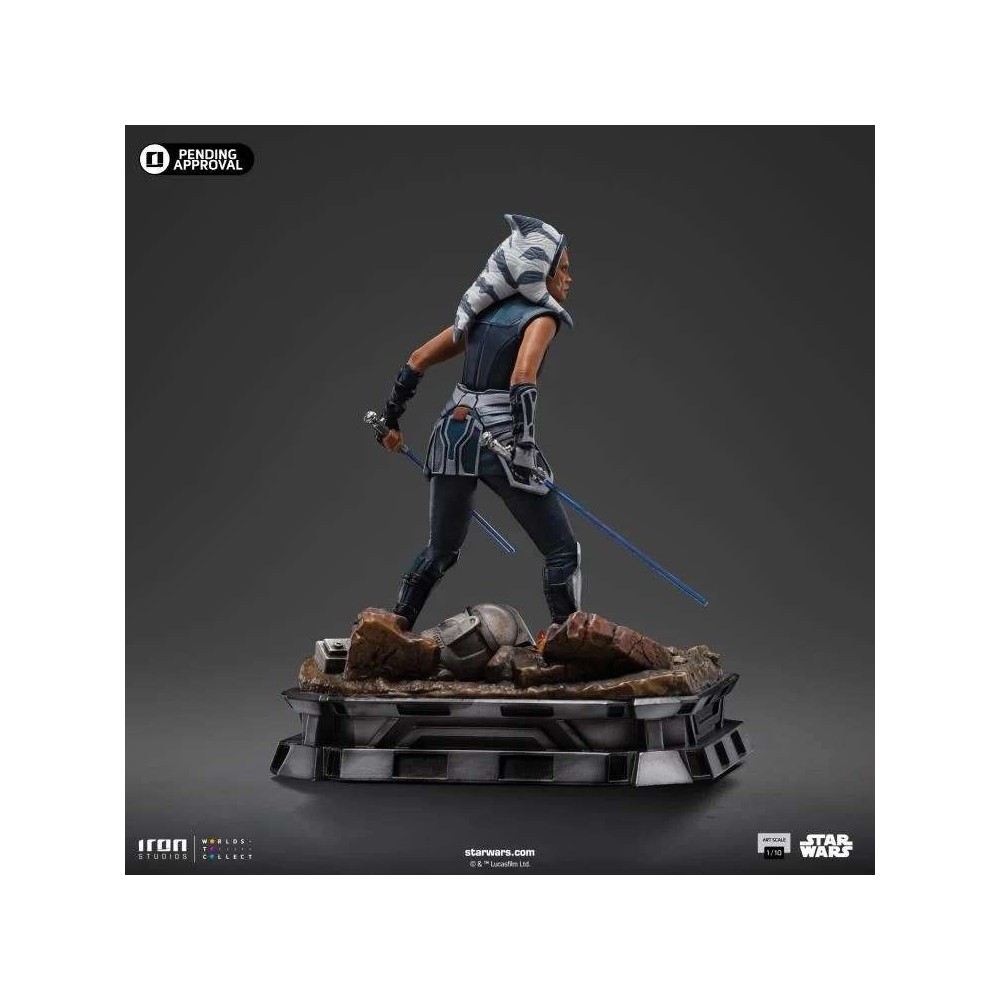 IRON STUDIOS STAR WARS AHSOKA CHILD VER. ART SCALE 1/10 RESIN STATUE FIGURE