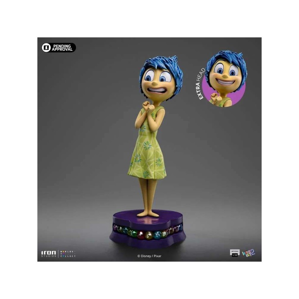 IRON STUDIOS INSIDE OUT 2 JOY ART SCALE 1/10 RESIN STATUE FIGURE