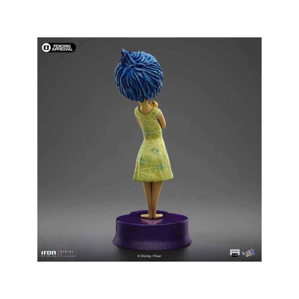 INSIDE OUT 2 JOY ART SCALE 1/10 STATUA FIGURE IRON STUDIOS